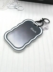 1 ngăn đựng thẻ trượt sóng sáng tạo, bao đựng thẻ trong suốt cho thẻ ra vào và vận chuyển trong khuôn viên trường, móc khóa dễ thương, thẻ tàu điện ngầm & tấm bảo vệ huy hiệu làm việc - Nhiều màu - Xem 6