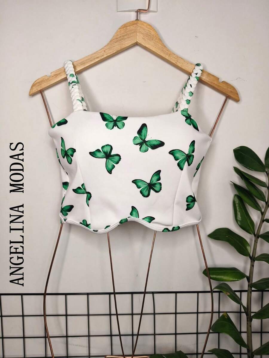 Women Tops - màu xanh lá - Xem 1