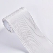 5mx10cm自粘式銀白木紋壁紙邊框紋理仿木邊框牆面裝飾，適用於浴室、臥室和客廳，易拆卸 - 彩色 - 查看 7