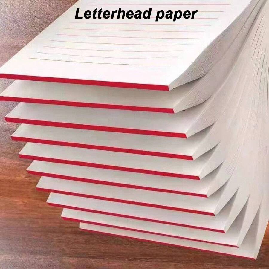 Giấy viết thư tiêu chuẩn Giấy nháp Giấy học sinh Dòng đơn Đường ngang Giấy viết tiểu luận Viết thư và ký tên Giấy dự thảo toán học Sinh viên đại học và trung học cơ sở - Nhiều màu - Xem 1