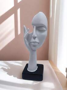 1pc Đồ trang trí bằng Polyresin, Đồ trang trí thiết kế hình kim loại sáng tạo cho đồ trang trí nhà Quà tặng tốt nhất - Vàng - Xem 13