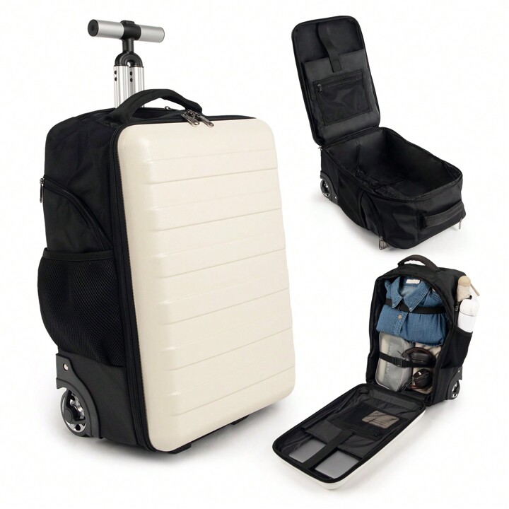 White rolling backpack new arrivals