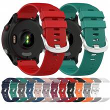 COOLIA 1 条带，Garmin Forerunner255 相同款式，兼容 Garmin Forerunner 265/265 Music/255/255music/Venu 3/Venu 2/Vivoactive 4 22mm 软硅胶替换表带，表带腕带适用于华为 Watch 2 Pro/GT 2 46mm/GT2E/GT2 Pro/Watch 3/Watch 3 Pro/GT4 46mm/4/4 Pro、小米 Watch 2 Pro/S2/S1 Pro/S1 Active/S1/Color2/Sport/Color/Haylou Rt2 Ls10/Haylou Rs4 Ls12/Haylou Gst Ls09b/Haylou Rt Ls05s - 22mm - 查看 1