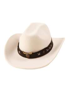 1 Mũ Cao Bồi Nữ Rộng Vành Có Dây Họa Tiết, Mũ Dệt Kim Du Lịch Mùa Hè Có Giá Treo Mũ Nhựa Và Cuộn Phim, Mũ Sườn Núi Thời Trang Cho Nữ - Nhiều màu - Xem 13