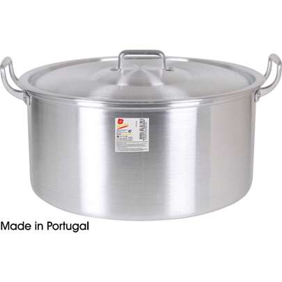 Inde Zapiekanka Z Aluminiowymi Uchwytami 40Cm Elegancki i Funkcjonalny Design | Rondel z dwoma bocznymi uchwytami, równomiernym gotowaniem i regulowaną pokrywką, idealny do wszystkich typów kuchni