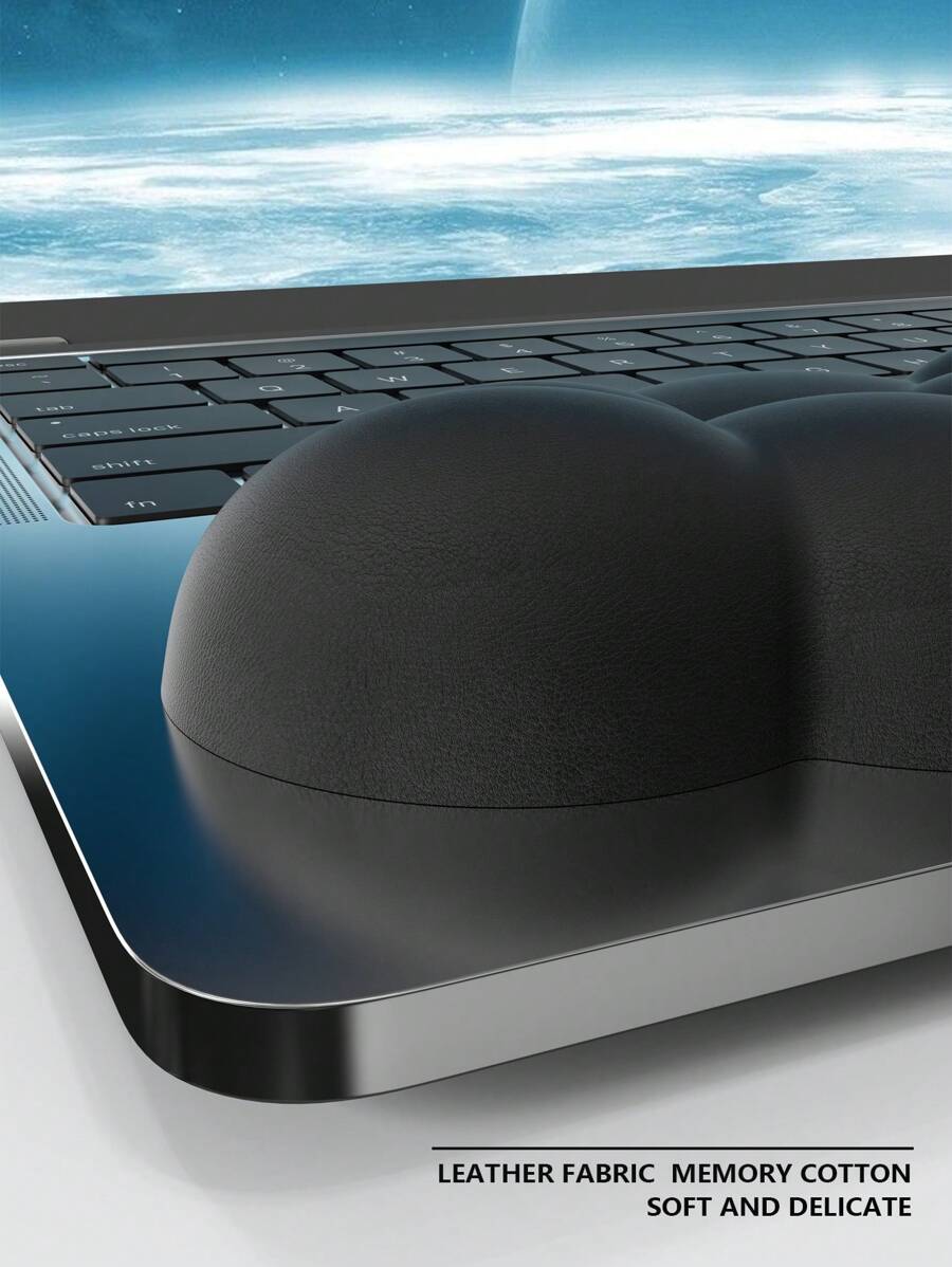 Cloud Wrist Rest, Soft Leather Memory Foam Wrist Support/Cushion