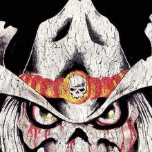 Pantera Cowboys From  Patch (Black/White) - Black and White - View 2