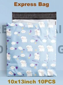 10PCS 25x33cm Colorful Poly Mailer Mix Pattern Clothing Bags Poly Mailer Self Seal Envelopes Gift Bag Courier Shipping Envelopes - 10PCS 10x13inch - View 17