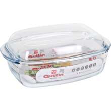 Inde Rectangular Glass Casserole With Lid 3L+1.5L Uniform Heat Distribution And Non-Stick Coating | Saucepan With Ergonomic And Practical Design, Compatible With All Types Of Kitchens - Multicolor - View 6
