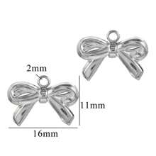 5pcs 304 Stainless Steel Bow 18K Gold Plated Charms Daily Wear Women's Jewelry Pendants DIY Jewelry Accessories Earrings Bracelets Jewelry Making Valentines