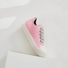 Women's Candy-Colored Thick-Sole Couple Sneakers With Chunky Strap