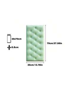 1/5/10pcs Anti-Collision Foam Wallpaper Self-Adhesive Soft Package 3D Wall Sticker Wall Edge Sticker Wall Thickening Pad For Headboard