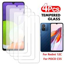 4Pcs 9H HD Transparent Tempered Glass Compatible With Xiaomi 13T 12T 11T Pro 11 Lite Compatible With Redmi Note 13 12 Pro 13C 9 9A A3 9C 9T 10 10C 11s 12s 10s 11A 9S 9 10 11 Pro Turbo 3 POCO X6 Neo C61 X3 M3 C65 C55 M4 F3 F4 GT F5 M5 M5S M6 X4 X5 Pro Screen Protector - Clear - View 56
