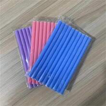 10pcs Magic Hair Curlers Rollers Soft Foam Bendy Hair Rollers DIY Hair Styling Tool Hair Curler Modeler Spiral Roller Curlers - Multicolor - View 10