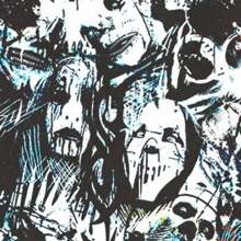 Slipknot I Am Hated Patch (Black/White) - Black and White - View 2