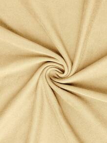 Tween Girl Casual Slogan Graphic Short Sleeve Tee For Summer - Apricot - View 3