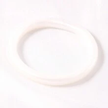 1件亮片果冻手镯，夸张设计，9毫米圆形手镯，男女通用，礼品 - 彩色 - 查看 16