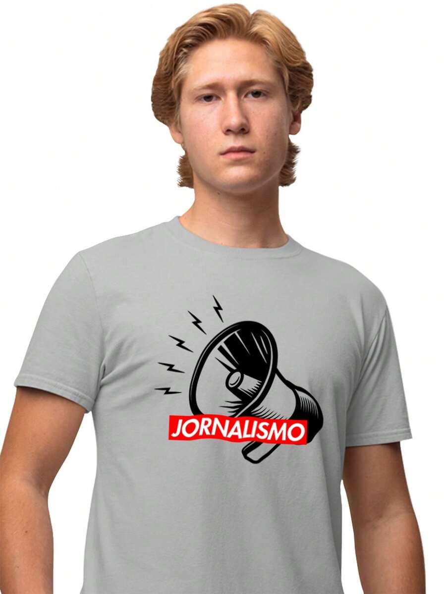 Men T-Shirts - 灰色 - 查看 1