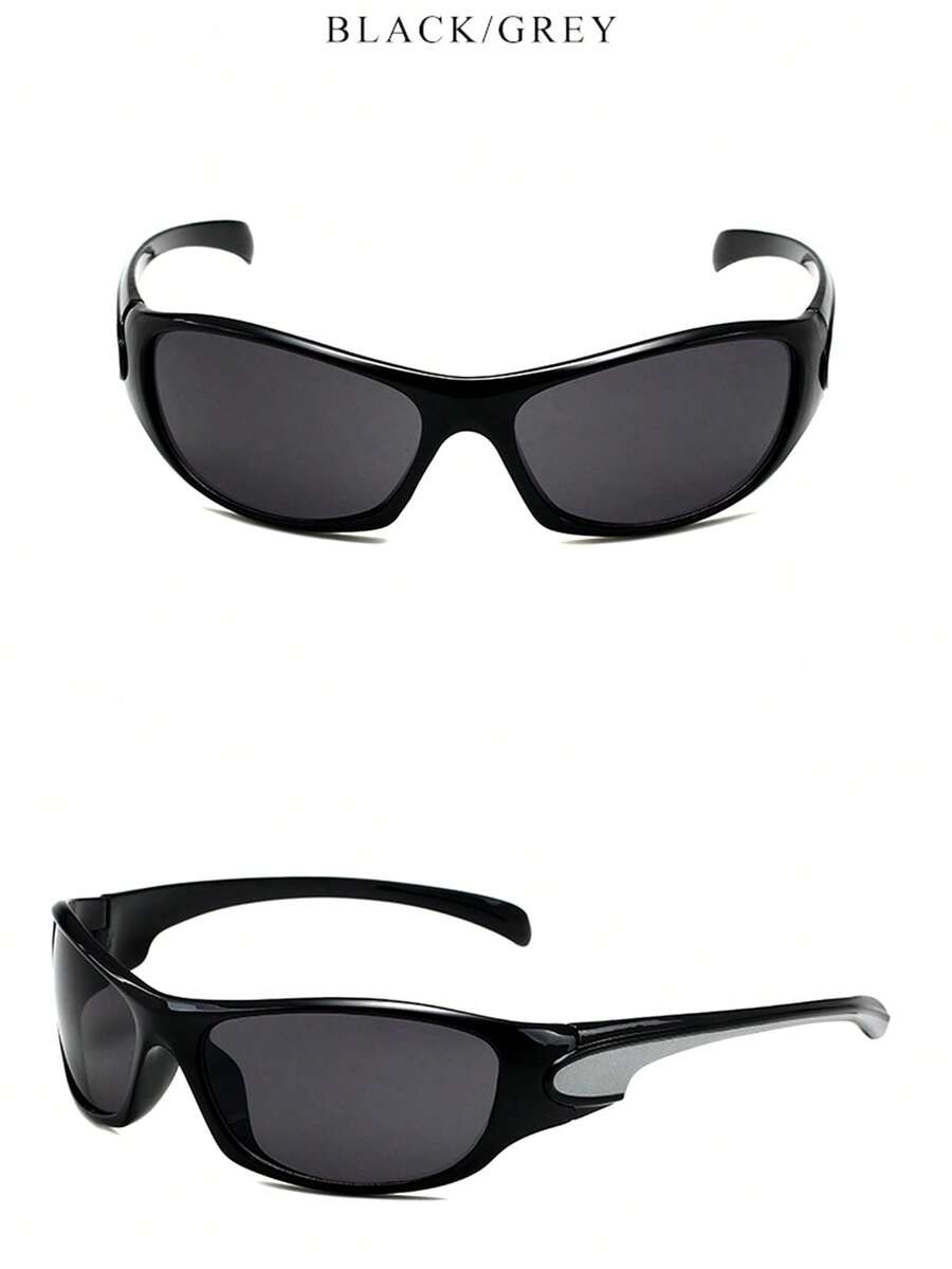 POLASUP 1pc Y2K Technology Electroplated Silver Full Wrap Fashion