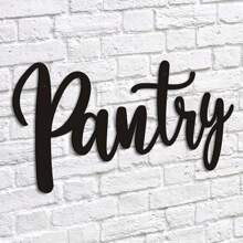 Pantry Sign Pantry Metal Wall Decor For Home Kitchen Restaurant Coffee Shop Store Modern Farmhouse Wall Decor Housewarming Gift 1pc Coffee Sign And Tea Bar Metal Hanging Wall Art Black Cup Decor Letter For Cafe Farmhouse Kitchen Gifts Birthday Graduation