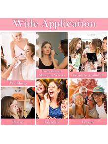 一次性化妆刷套装，含三角粉扑混合调色盘、一次性睫毛膏刷、唇刷、发夹、散粉流苏（带收纳盒）、化妆刷套装、化妆刷套装、化妆刷套装、完整化妆套装、化妆刷套装、完整化妆套装、化妆刷套装、化妆刷套装、化妆礼品套装 - 彩色 - 查看 7