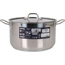 Inde Pot With Steel Lid Suitable For Induction 30Cm/0.8Mm/12L Hotel Collection Functional Design And Easy To Clean | Steel Pot With Tight And Airtight Lid, Ideal Capacity And Size, Suitable For All Types Of Kitchens - Multicolor - View 3