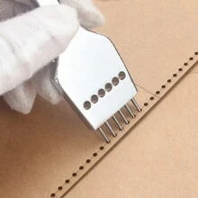 QJH 1 Bộ Mẫu Làm Túi Da DIY, Bao Gồm Túi Đeo Thắt Lưng, Túi Đựng Điện Thoại Và Mẫu Túi Đeo Ngang Thể Thao, Được Làm Bằng Giấy Kraft. Hoàn hảo để làm đồ thủ công bằng da thật. (Lưu ý: Đây là mẫu, không phải túi thành phẩm. Kích thước của túi thành phẩm là 11,5 * 17,5 * 1,5CM) (Ngôn ngữ hướng dẫn sẽ được vận chuyển ngẫu nhiên bằng tiếng Anh hoặc tiếng Anh + tiếng Nga). - màu nâu - Xem 7
