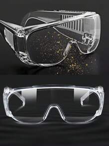 Anti-Fog And Windproof Goggles For Nail Art-Protective Eyewear For Dust-Proof, Splash-Proof And Debris-Resistant, Acrylic Eye Mask With High Definition, Transparent And Anti-Fog Performance, Designed For Nail Salons And Nail Workers