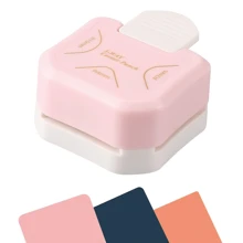 3 Way Corner Rounder Punch, 4mm, 7mm, 10mm 3 In 1 Corner Rounder For Paper Crafts, Envelope Punch Board,Hole Puncher, Laminate, DIY Projects, Photo Cutter,Card Making And Scrapbooking