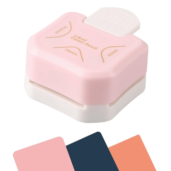 3 Way Corner Rounder Punch, 4mm, 7mm, 10mm 3 In 1 Corner Rounder For Paper Crafts, Envelope Punch Board,Hole Puncher, Laminate, DIY Projects, Photo Cutter,Card Making And Scrapbooking