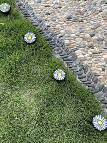 1pc One Drag Four Solar Butterfly Lights, One Drag Four Chrysanthemum Lights, Tree Vine Backyard Decoration Outdoor Solar Lights, Garden Garden Lawn Decorative Lights