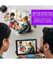 Mini Camera, Wireless Wifi Motion Detection Magnetic Camera, Hd Magnetic Wireless Security Camera, Motion Detection, Indoor/Outdoor Compact Camera With Night Vision, 1080p Portable Home Security Camera Hidden Camera, Small Indoor/Outdoor White Video Recorder, Motion-Activated Night Vision