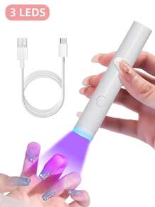 LULAA UV LED Lamp For Drying Gel Nail Polish, Mini USB Nail Lamp, Portable Nail Dryer For Salon, Best Gift For Girls