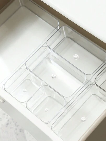 1/5 件婴儿房抽屉整理托盘适用于办公桌收纳爱心情人节