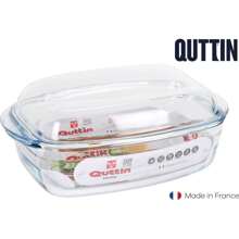 Inde Rectangular Glass Casserole With Lid 3L+1.5L Uniform Heat Distribution And Non-Stick Coating | Saucepan With Ergonomic And Practical Design, Compatible With All Types Of Kitchens - Multicolor - View 4