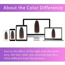 FULCRUM 10/14/18/24 Inch Goddess Locs Crochet Hair Pre Looped Faux Locs Bohemian Crochet Braids With Curly Ends Synthetic Hair Extensions For Women - Brown - View 6