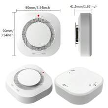 PGST PA-441 1個式火煙探測器，適用於廚房煙感傳感器、防火安全設備，適用於房屋、辦公室、商店煙霧洩漏探測器（不包括電池） - 白色 - 查看 7