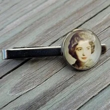 [Personalized Customization] Personalized Tie Clip: Design Gifts With Your Chosen Text, Artwork Or Unique Logo, Suitable For Any Occasion! - Silver - View 4