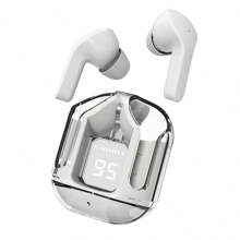 TWS 5.3無線耳機透明收納盒Hi-Fi立體聲無線耳塞數字顯示屏音量控制運動耳機通話超長電池壽命觸控式便攜高音質配備 iPhone/Android - 款式 - 查看 9