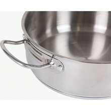 Inde Pot With Steel Lid Suitable For Induction 30Cm/0.8Mm/12L Hotel Collection Functional Design And Easy To Clean | Steel Pot With Tight And Airtight Lid, Ideal Capacity And Size, Suitable For All Types Of Kitchens - Multicolor - View 8