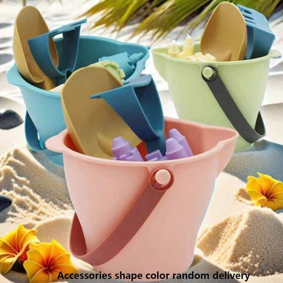 Set De 8 Palas De Playa Para Niños – Juguetes De Arena Con Colores Brillantes – Ideales Para Esculturas Y Diversión En Jardín O Playa – Tamaño 32 Cm