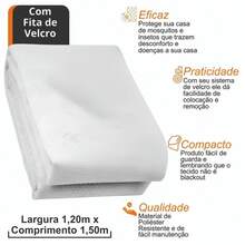 Mosquito Net - 白色 - 查看 2