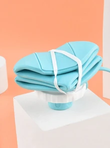 一個五顏六色運動可折疊矽膠水瓶，輕巧便攜，耐用，防漏，可重複使用，運動可摺疊矽膠水瓶，便攜縮攏杯體，厚實耐用，很適合健身房，露營，遠足，旅行和運動 - 彩色 - 查看 6