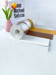 1/2/3pcs Self-Adhesive Skirting Line Wall Sticker For Waterproof Room Wall Door Frame Decoration - Multicolor - View 1