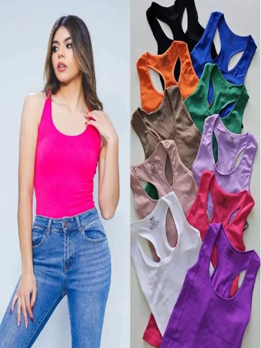 paquete de 4 blusas olímpica - Rosa - Ver 1