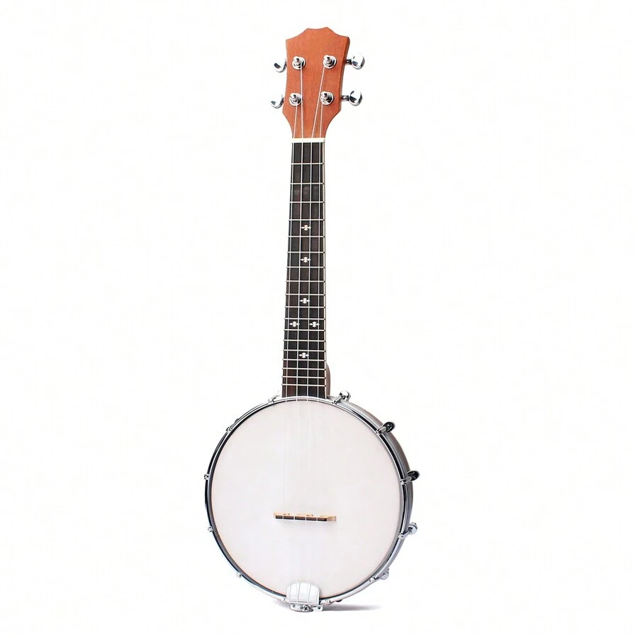 4 Strings Banjo Ukulele Concert Banjolele Maple Neck Rosewood Fingerboard Banjo Professional Musical Instrument With Case - Redwood - View 1