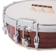 4 Strings Banjo Ukulele Concert Banjolele Maple Neck Rosewood Fingerboard Banjo Professional Musical Instrument With Case - Redwood - View 7