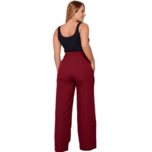 Scaraboto Women Denim Overalls & Jumpsuits - 紅木色 - 查看 8