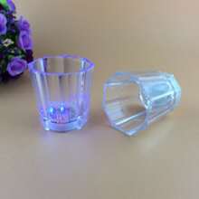 Light Up Shot Glass Party Gift Adult Party Shot Glass LED Flashing Night Light Drinking Cup Suitable For Birthday Christmas Halloween Wedding Festival - Transparent - View 9