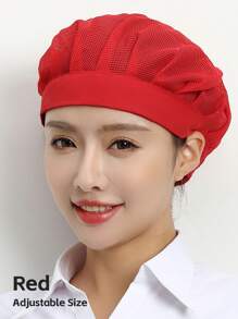 Kitchen Chef Hat,Breathable Mesh Hat,Multiple Colors,Mesh Hat/Cap,Chef Hat/Cap,Kitchen Chef Hat,Mesh Fabric Chef Hat For Lady,Women Chef Hat/Cap,Waiter Hat/Cap,Restaurant Work Hat/Cap,Breathable Chef Hat/Cap,Catering Hat,Mesh Cap,Cooking,Cleaning,Working